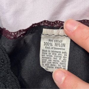 Vintage lace slip dress